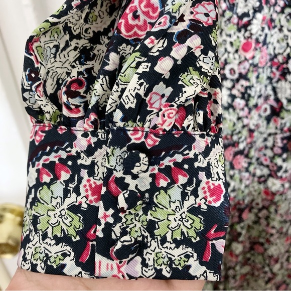 Cinq a Sept Quin Floral Midi Dress Size 10 NWT - Picture 6 of 16